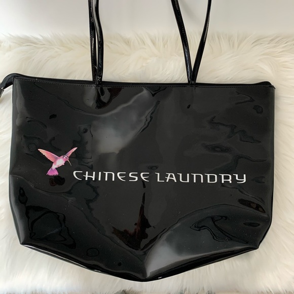Chinese Laundry Black Tote **2/$35** - Picture 2 of 11